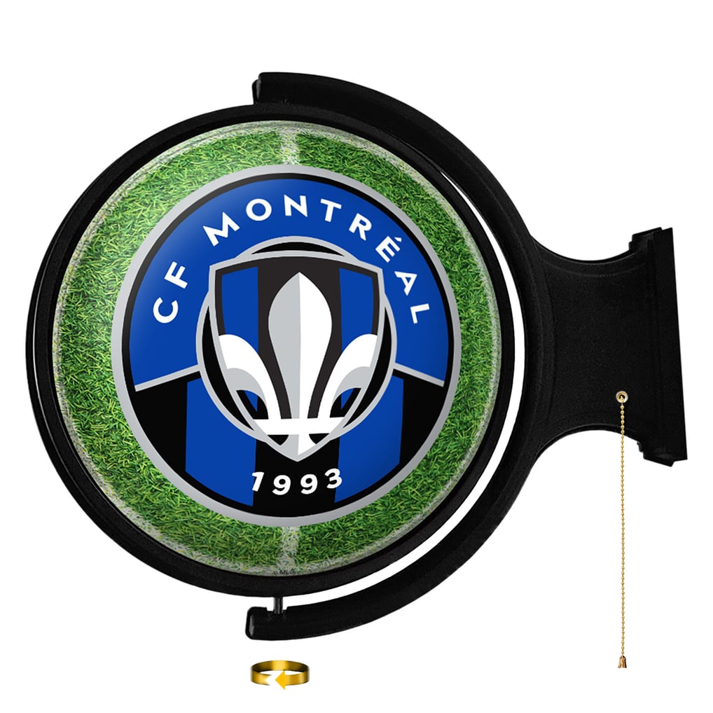 CF Montreal 21'' x 23'' Rotating Lighted Field Wall Sign