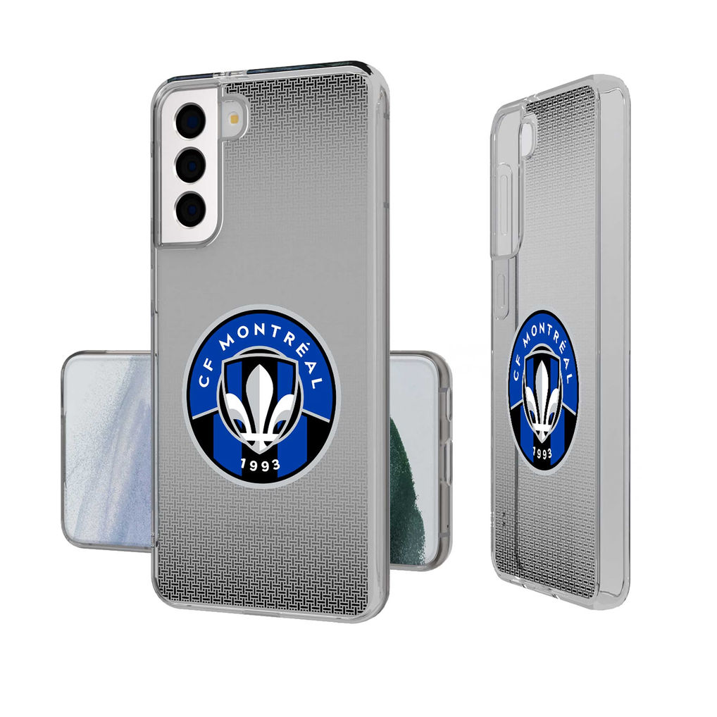 CF Montreal Keyscaper Linen Logo Galaxy Clear Case