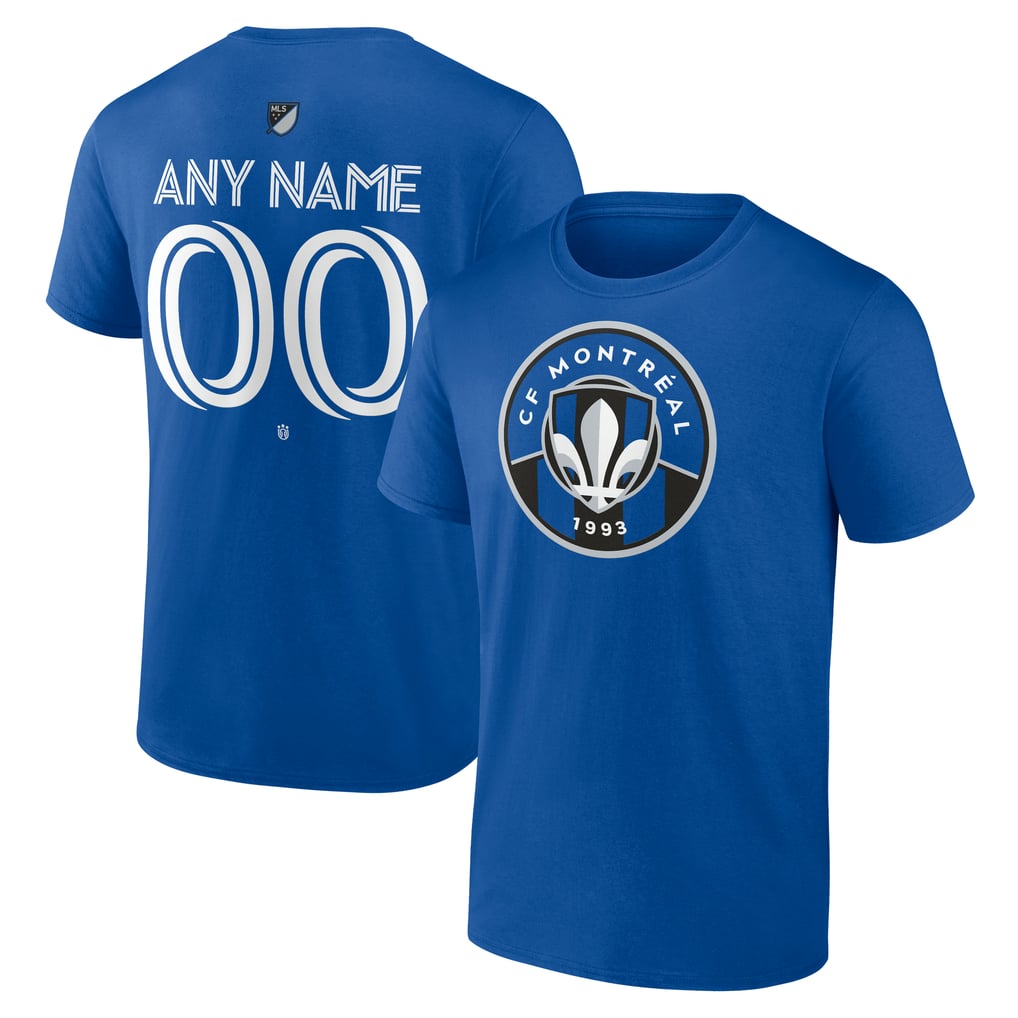 CF Montreal Custom Team Authentic T-Shirt - Royal