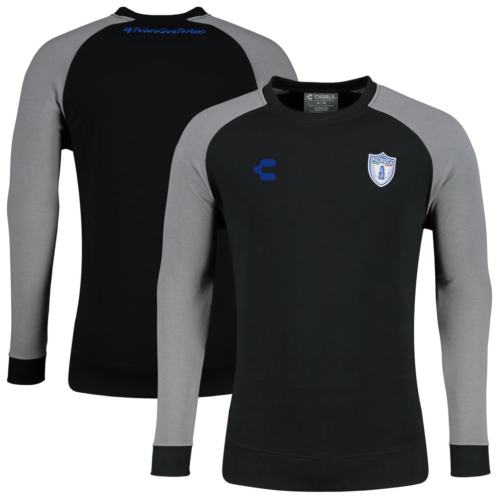  C.F. Pachuca Charly Raglan Pullover Sweatshirt - Black