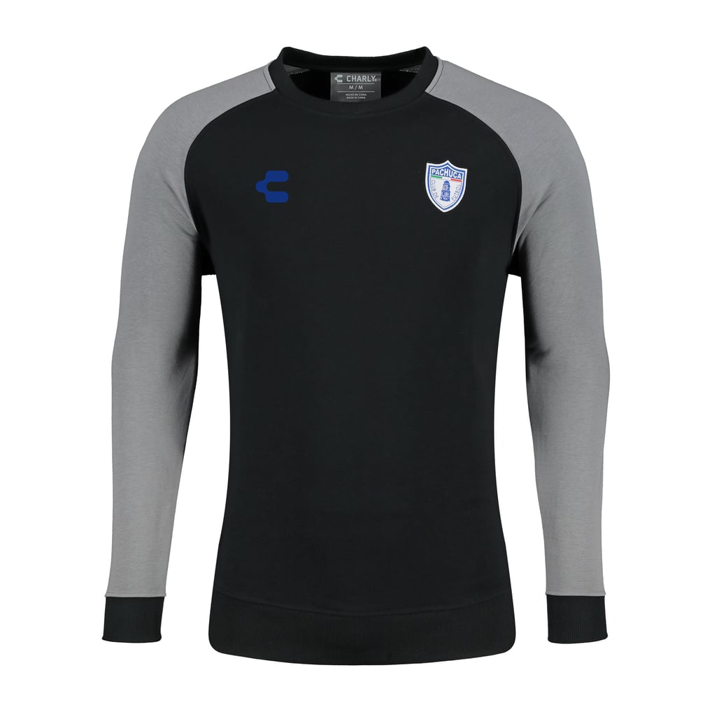  C.F. Pachuca Charly Raglan Pullover Sweatshirt - Black