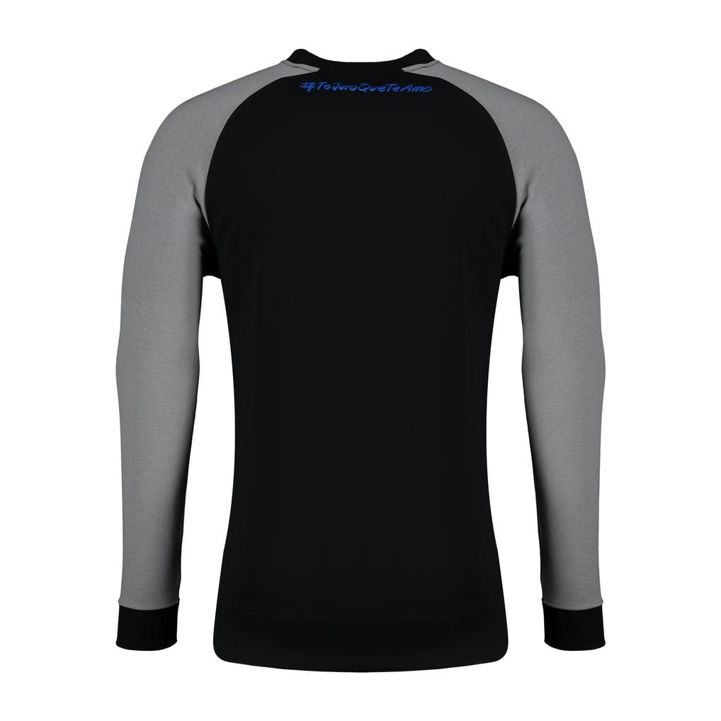  C.F. Pachuca Charly Raglan Pullover Sweatshirt - Black