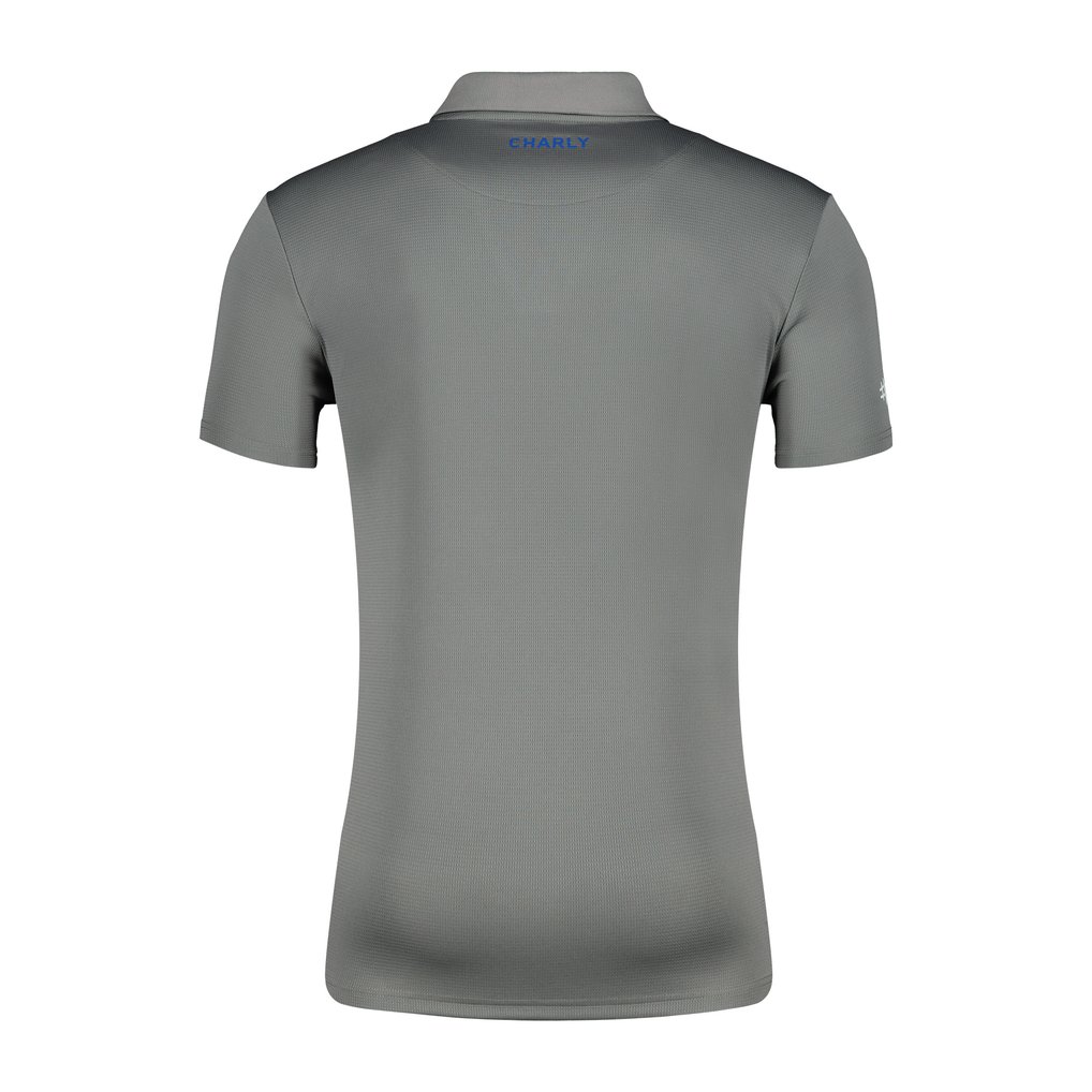  C.F. Pachuca Charly DryFactor Polo - Gray