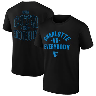 Charlotte FC Paper Planes Unisex The City Is Mine T-Shirt - Black
