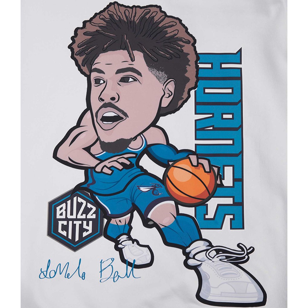 LaMelo Ball Charlotte Hornets Pro Standard Avatar Pullover Sweatshirt - White