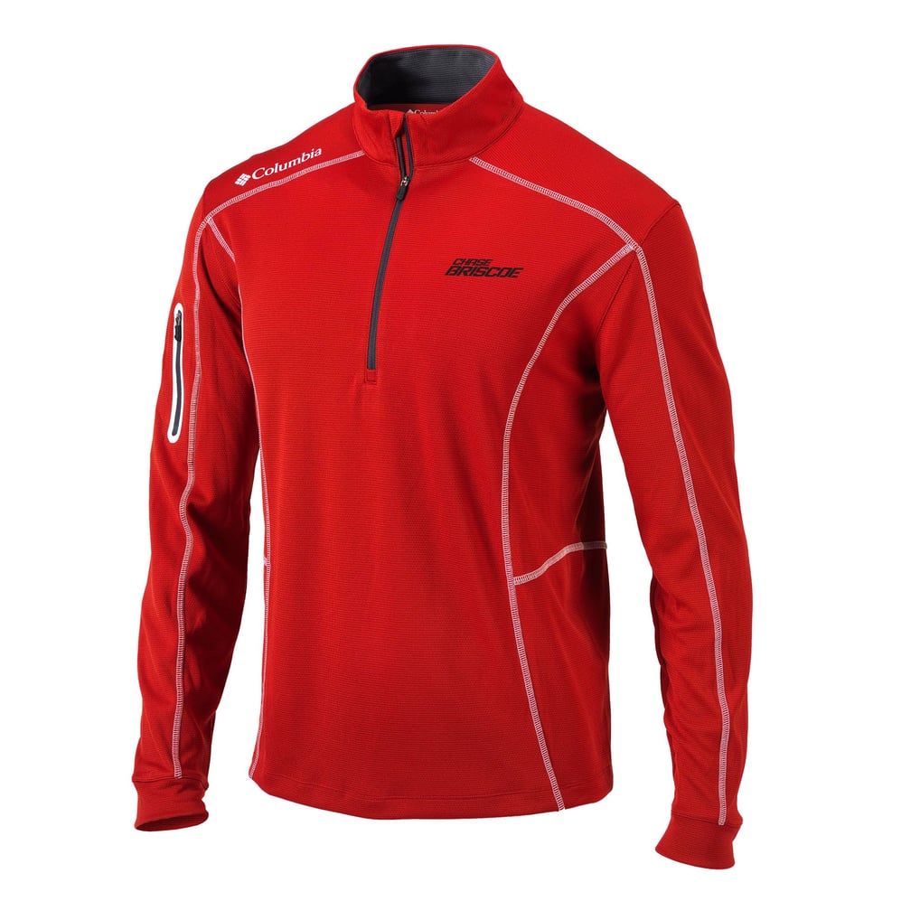 Chase Briscoe Columbia Omni-Wick Shotgun Quarter-Zip Pullover - Red