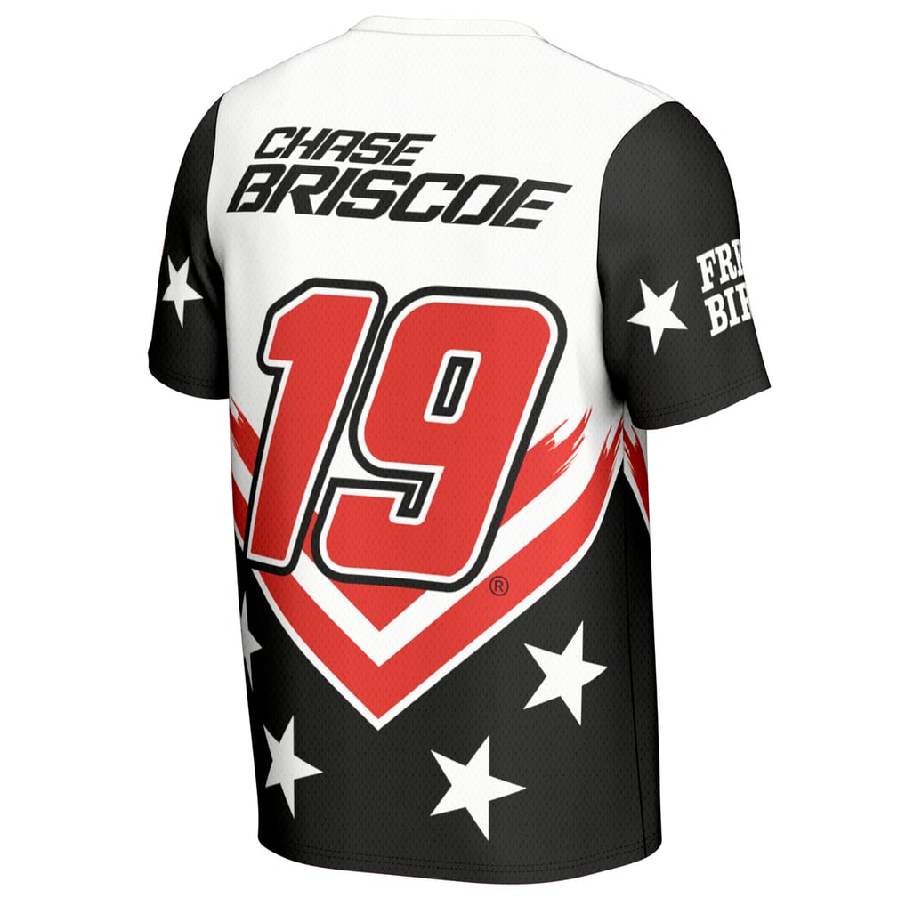Chase Briscoe ProSphere Free Bird Soccer Jersey - White
