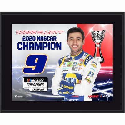 Chase Elliott Fanatics Authentic 10.5" x 13" 2020 NASCAR Cup Series Champion Sublimated Plaque
