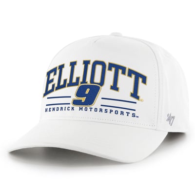  Chase Elliott '47  Roscoe Hitch Adjustable Hat - White