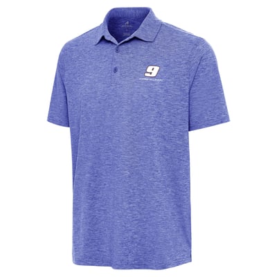  Chase Elliott Antigua Par 3 Polo - Heather Royal
