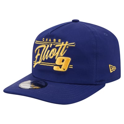 Chase Elliott New Era Driver Script 19TWENTY Adjustable Hat - Blue