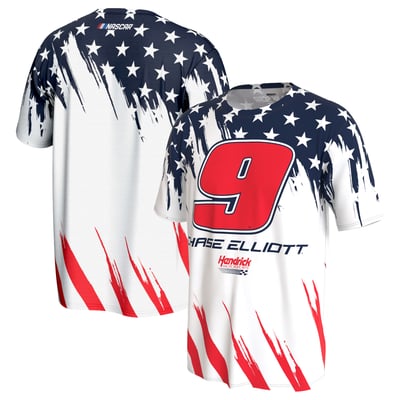 Chase Elliott ProSphere Americana T-Shirt - White