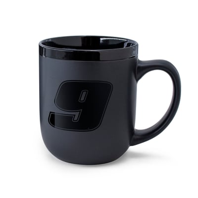 Chase Elliott WinCraft 17oz. Black Ceramic Mug