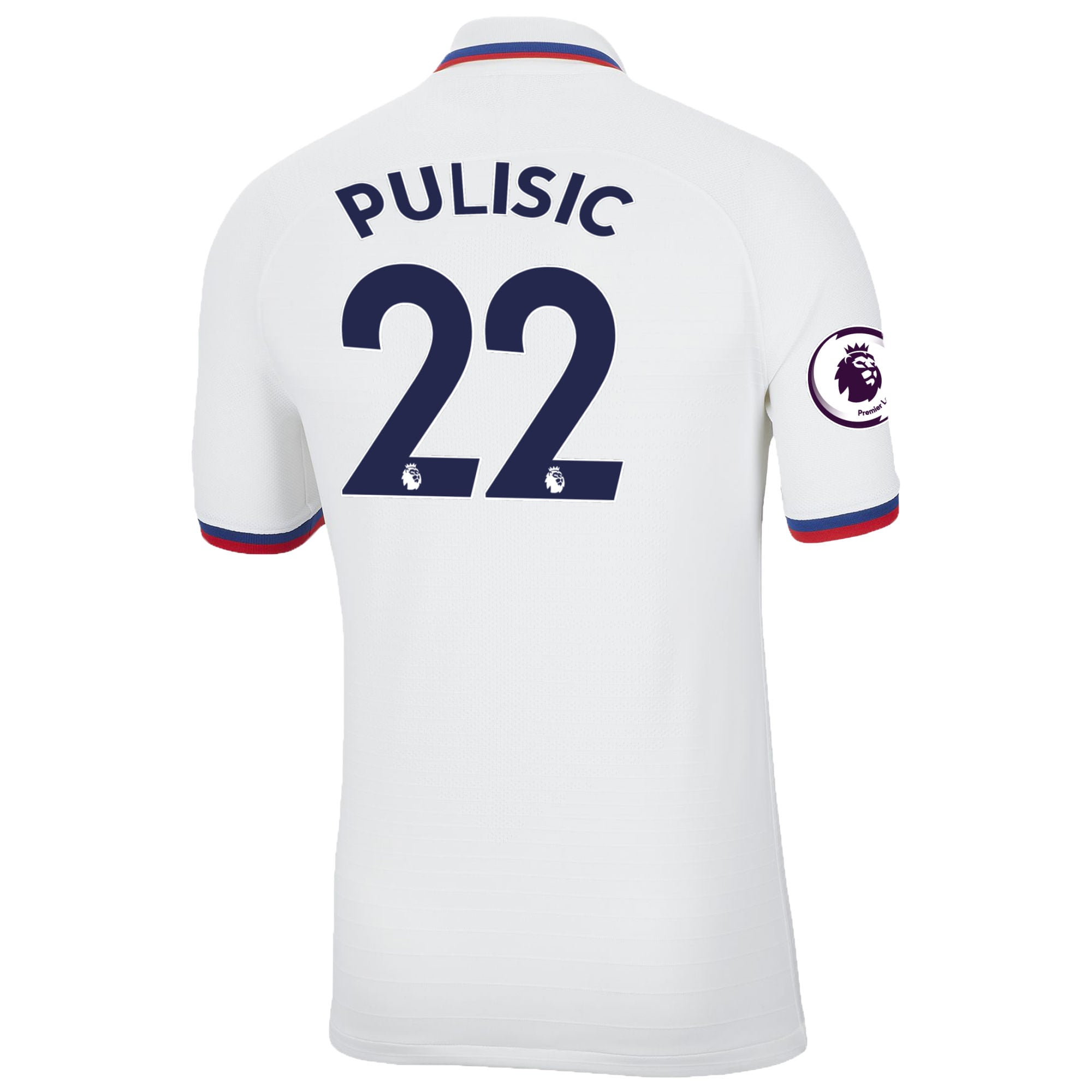 プリシッチ　プリシック　チェルシー　22 19/20年　ユニフォーム　アメリカ Christian Pulisic Chelsea Nike 2019/20 Away Authentic Player