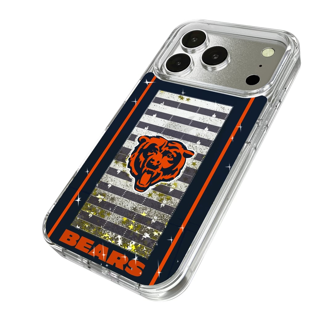 Chicago Bears iPhone Field Design Glitter Case