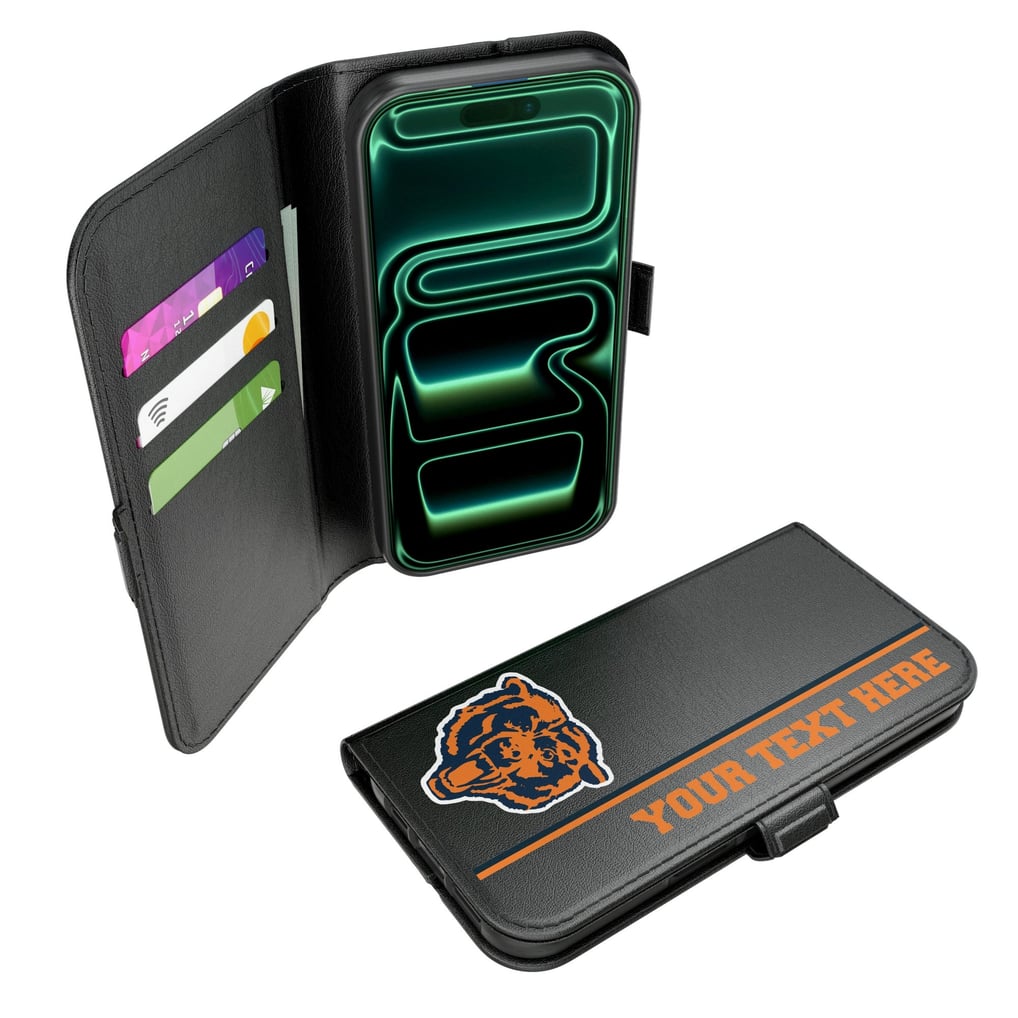 Chicago Bears Keyscaper Personalized iPhone Folio 2.0 Case