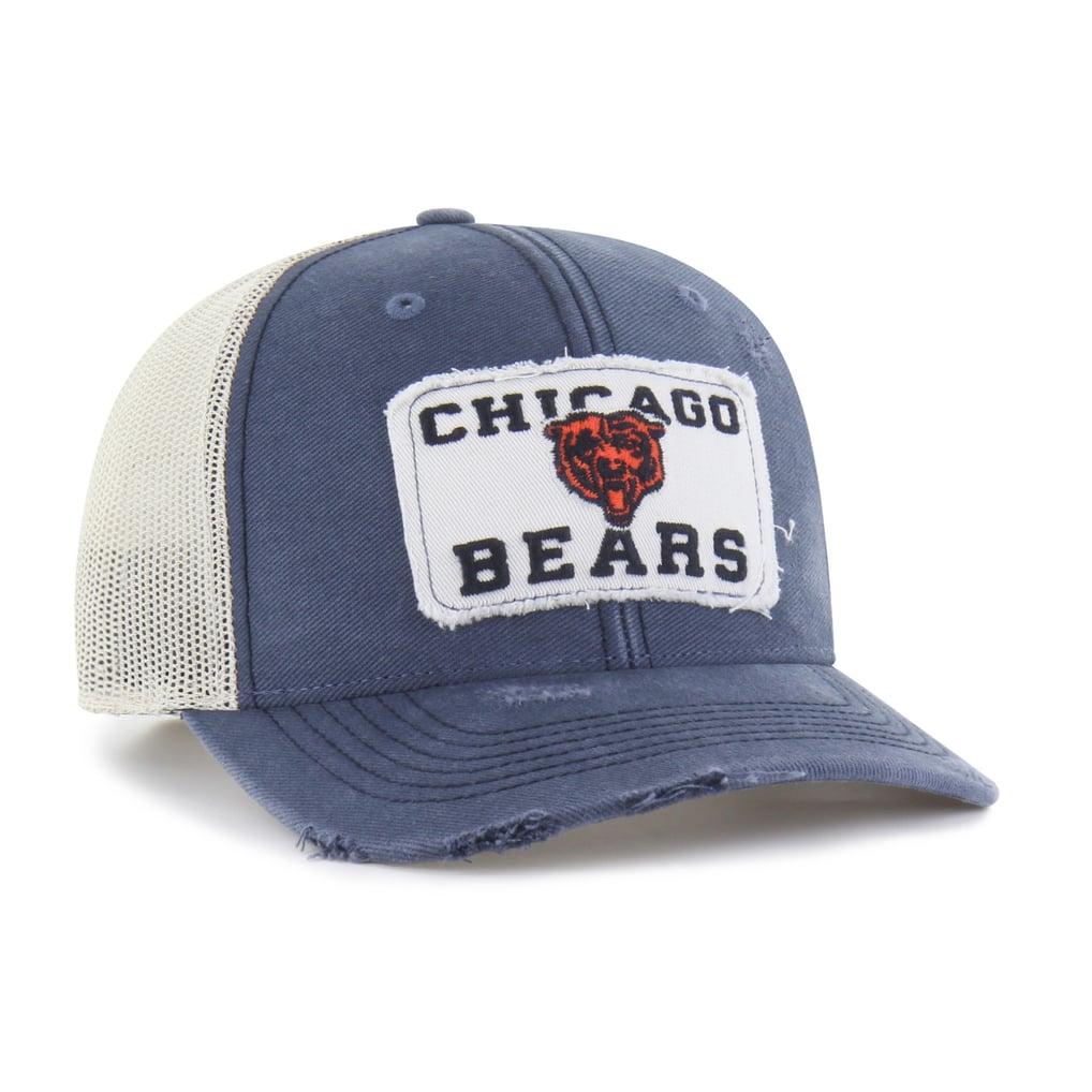 Chicago Bears '47 Egremont Well-Worn Adjustable Trucker Hat - Navy