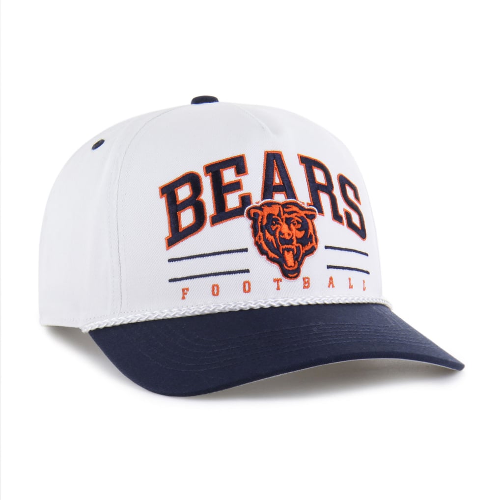 Chicago Bears '47 Roscoe Two-Toned Hitch Adjustable Hat - White/Navy