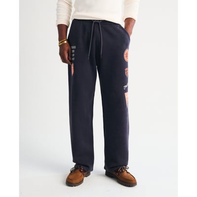 Chicago Bears Abercrombie & Fitch Fleece Baggy Sweatpants - Navy