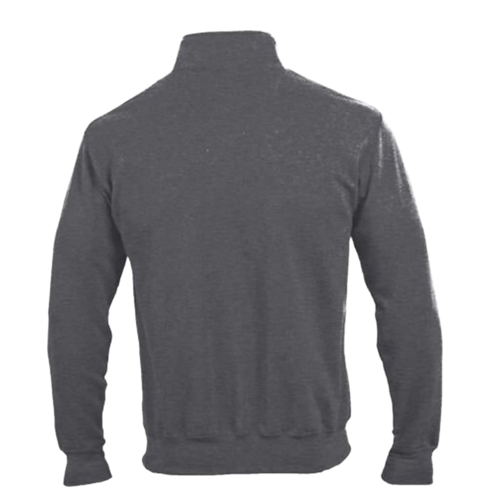 Chicago Bears Champion Powerblend Quarter-Zip Pullover - Heather Gray