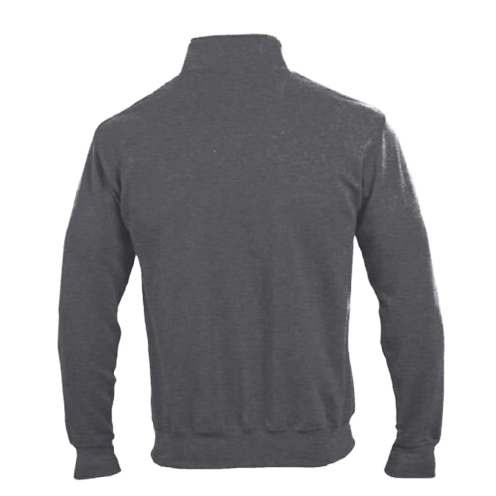 Chicago Bears Champion Powerblend Quarter-Zip Pullover - Heather Gray