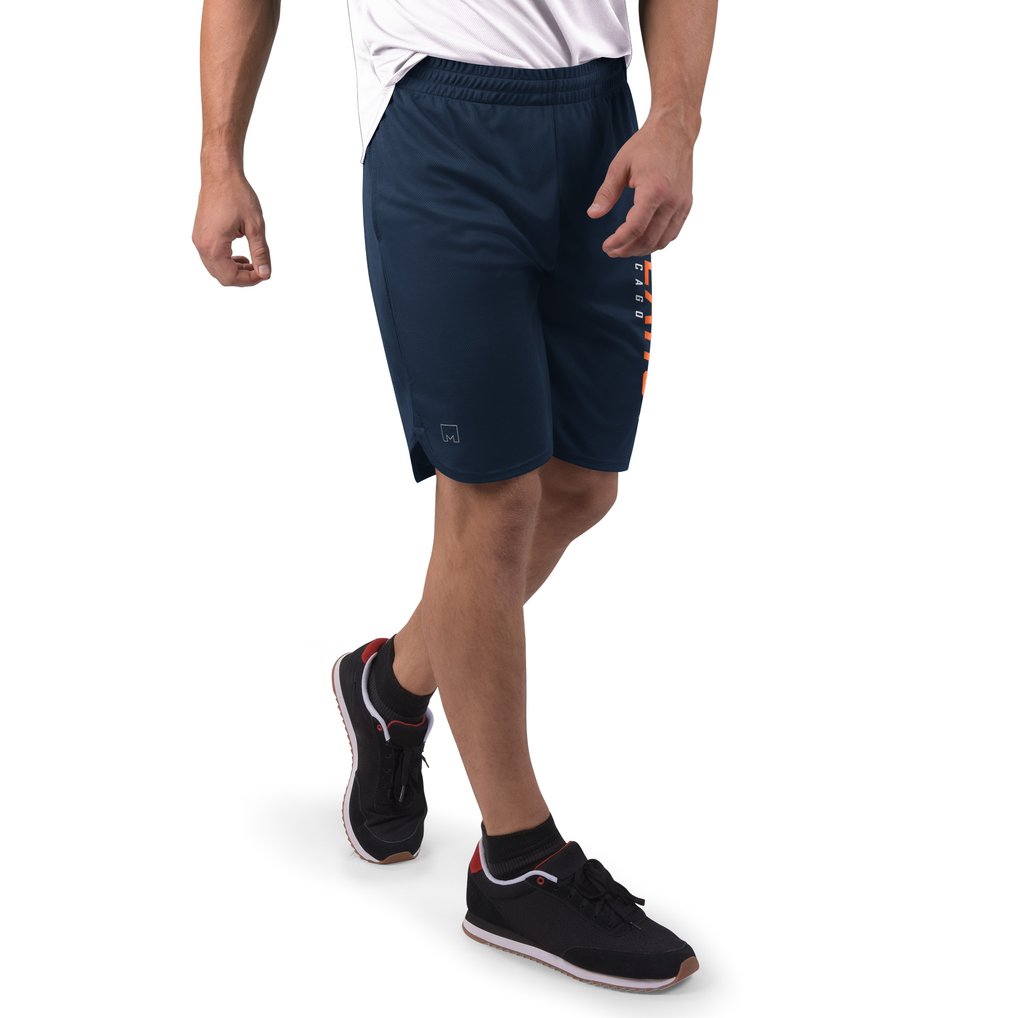 Chicago Bears MSX by Michael Strahan Mesh Shorts - Navy