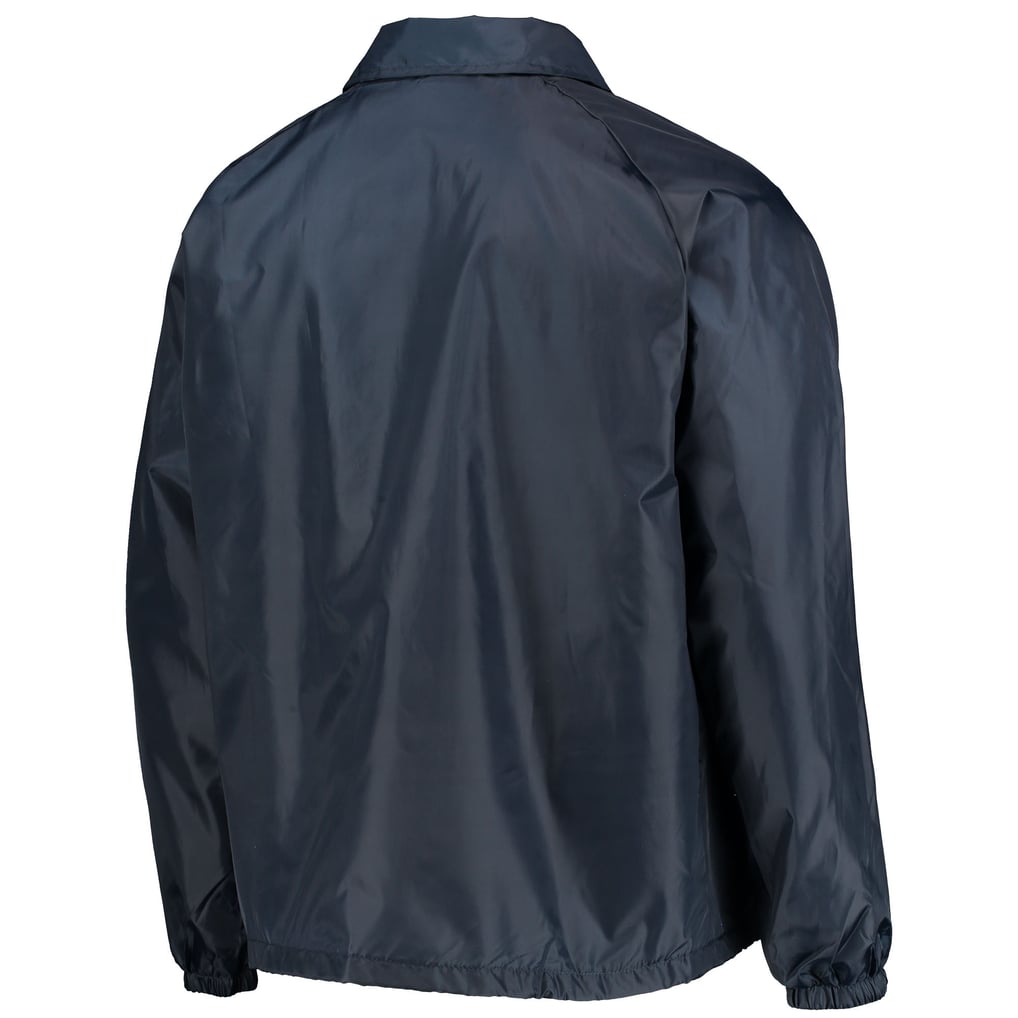 Chicago Bears Coaches Classic Raglan Full-Snap Windbreaker Jacket - Navy