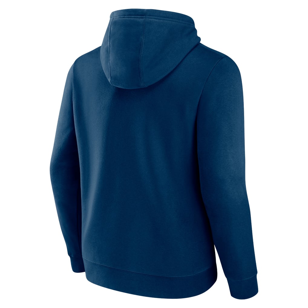 Chicago Bears Primary Team Logo Fitted Pullover Hoodie - Navy
