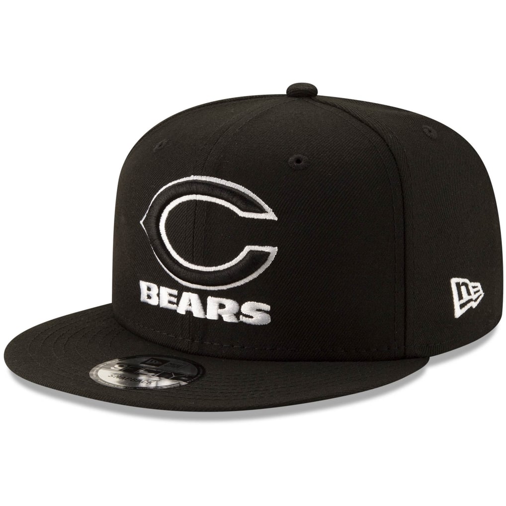 Chicago Bears New Era B-Dub 9FIFTY Adjustable Snapback Hat - Black