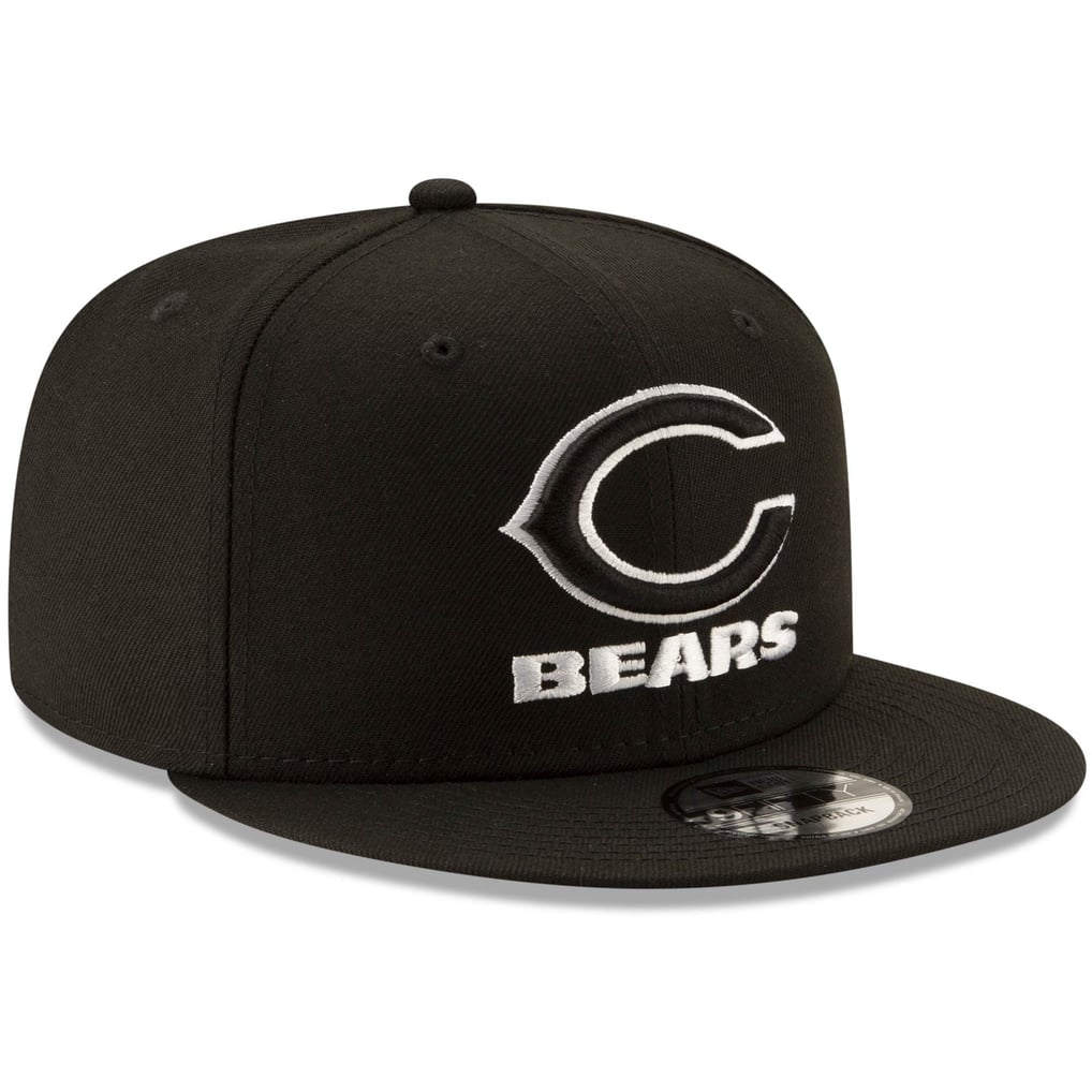 Chicago Bears New Era B-Dub 9FIFTY Adjustable Snapback Hat - Black