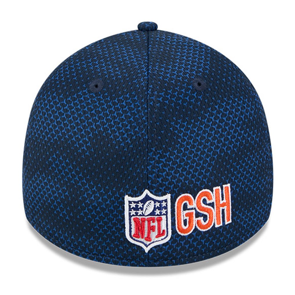 Chicago Bears New Era 2024 Sideline 39THIRTY Flex Hat - Navy