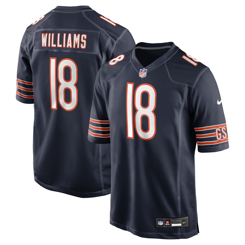 Caleb Williams Chicago Bears Nike  Player Game Jersey - Navy