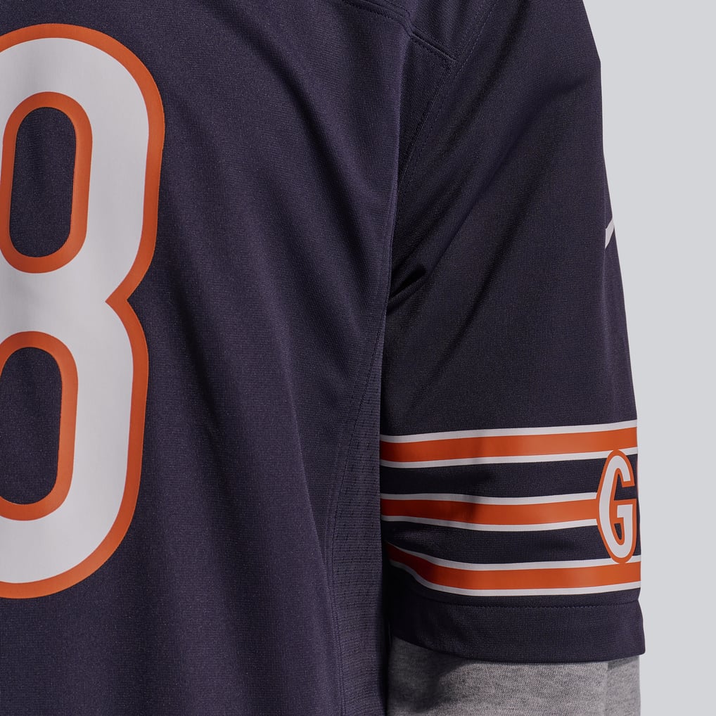 Caleb Williams Chicago Bears Nike  Player Game Jersey - Navy