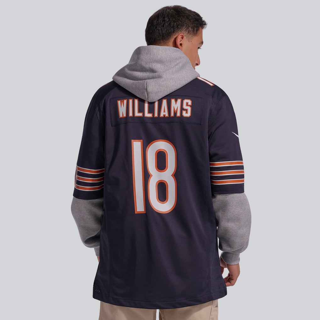 Caleb Williams Chicago Bears Nike  Player Game Jersey - Navy