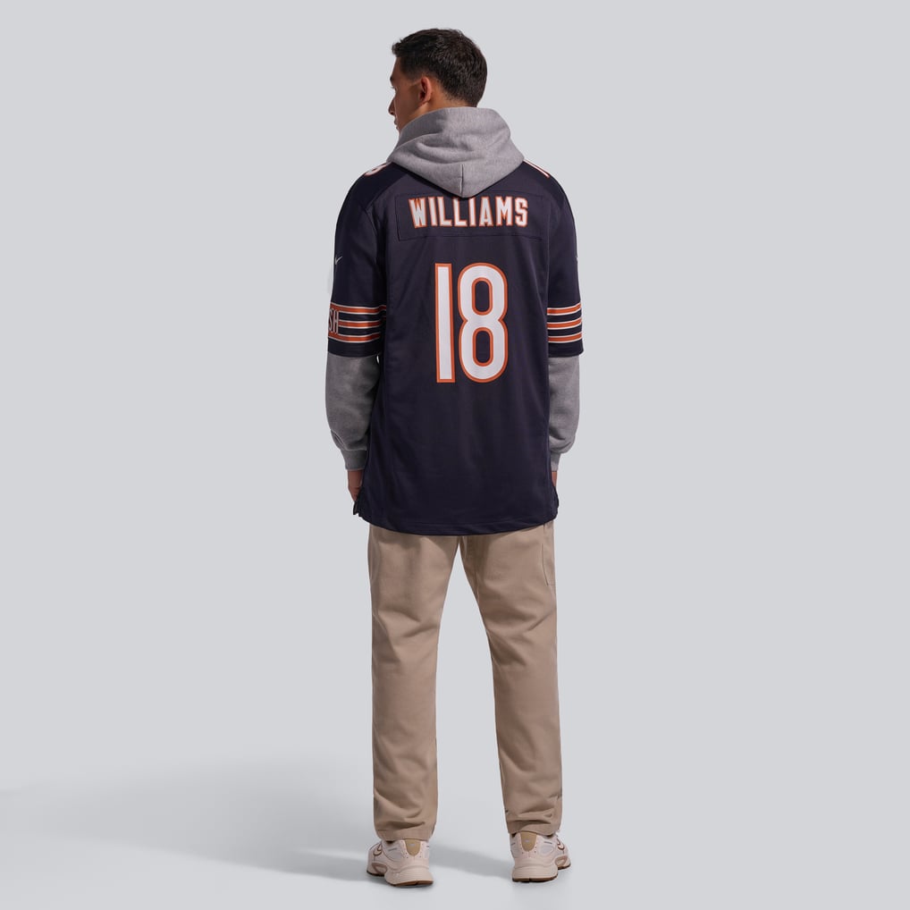 Caleb Williams Chicago Bears Nike  Player Game Jersey - Navy