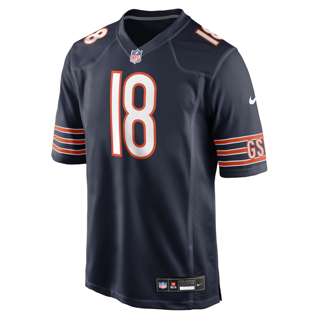 Caleb Williams Chicago Bears Nike  Player Game Jersey - Navy