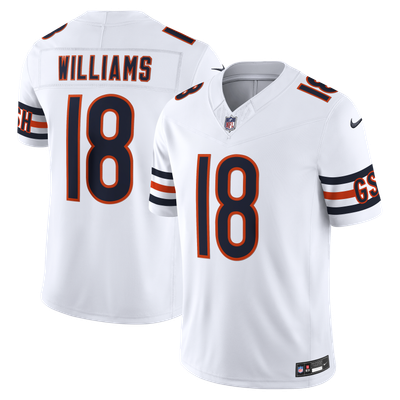 Caleb Williams Chicago Bears Nike Vapor F.U.S.E. Stitched Limited Jersey - White
