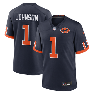Jaylon Johnson Chicago Bears Nike 2026 Rivalries Collection Game Jersey - Navy