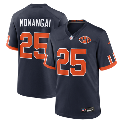 Kyle Monangai Chicago Bears Nike 2026 Rivalries Collection Game Jersey - Navy