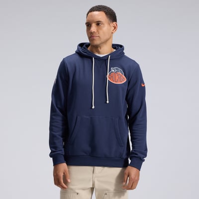  Chicago Bears Nike 2026 Rivalries Collection Standard Issue Sideline Pullover Hoodie - Navy