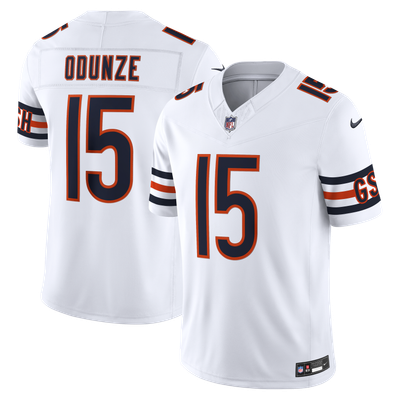 Rome Odunze Chicago Bears Nike Vapor F.U.S.E. Stitched Limited Jersey - White