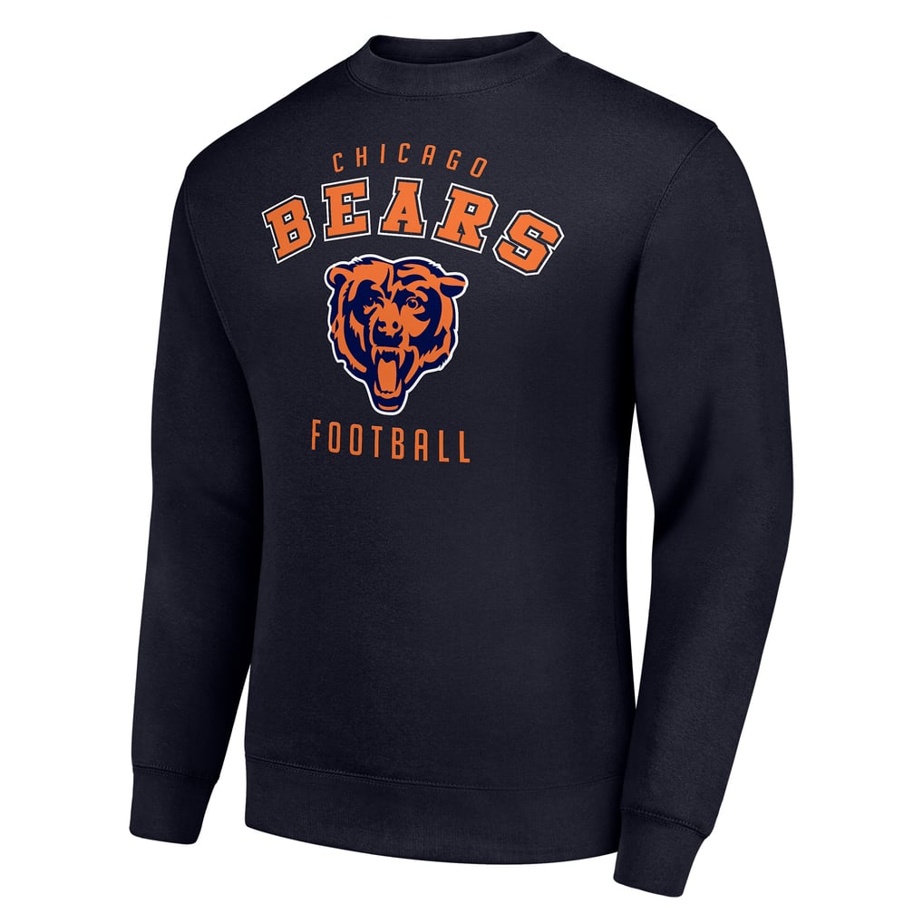 Chicago Bears Starter Team Logo Pullover Sweatshirt - Navy