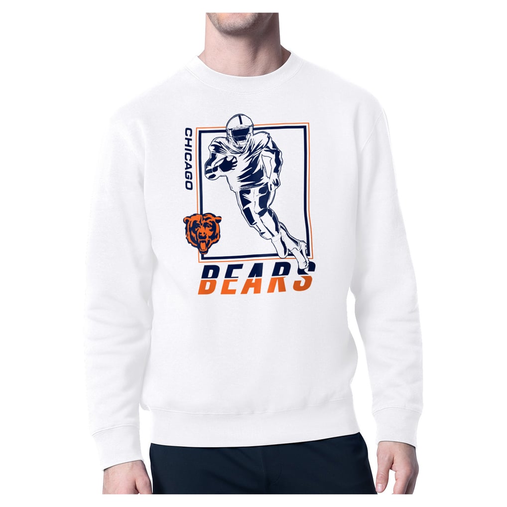 Chicago Bears Starter Player Grid Pullover Sweatshirt - White