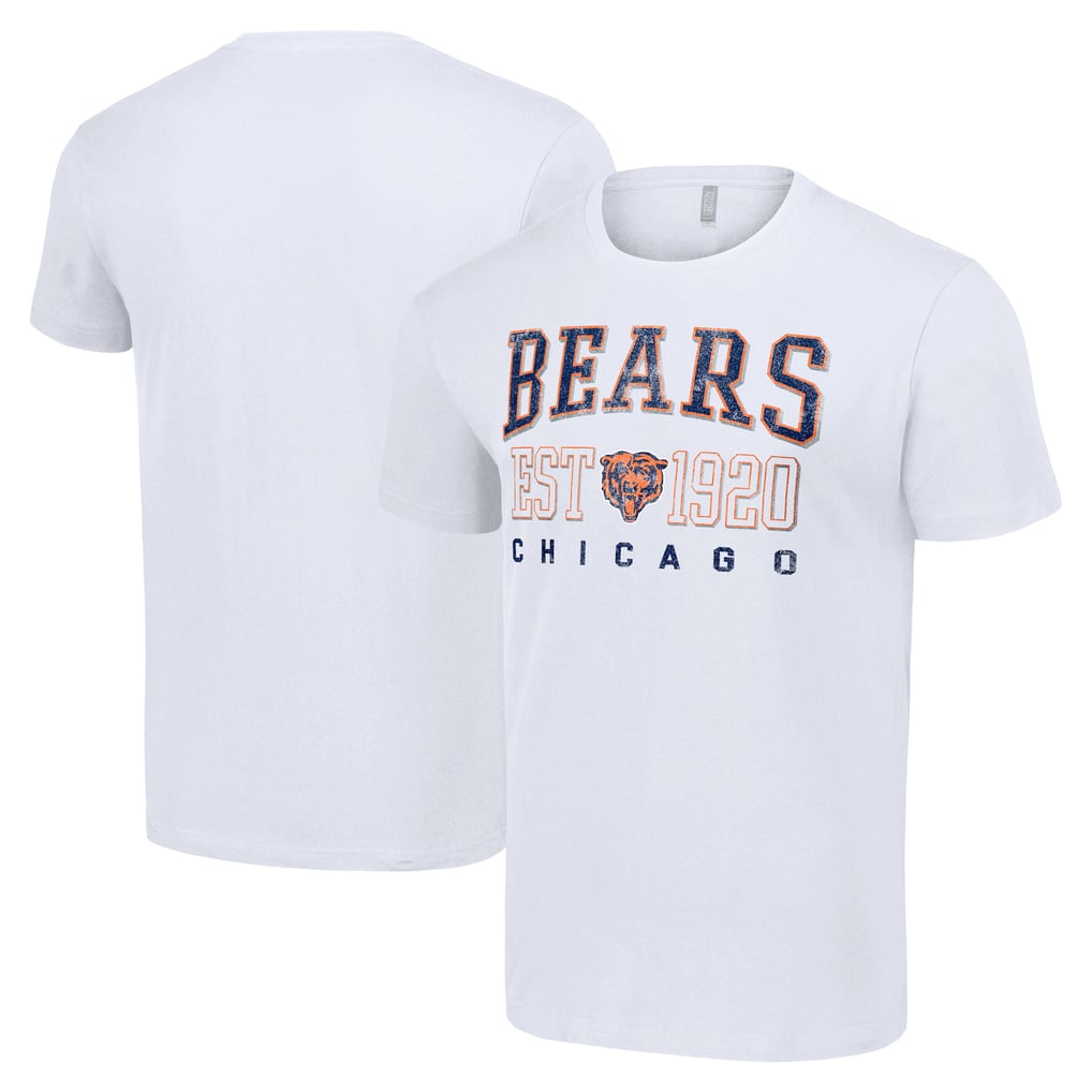Chicago Bears Starter Throwback Logo T-Shirt - White