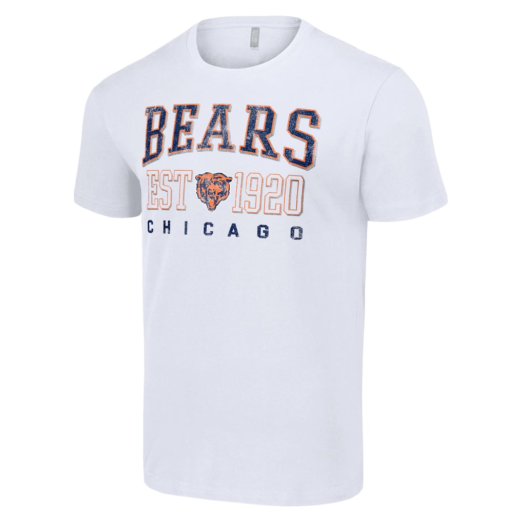 Chicago Bears Starter Throwback Logo T-Shirt - White