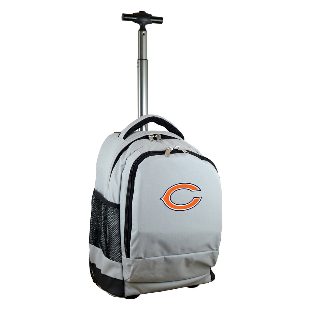 Chicago Bears MOJO 19'' Premium Wheeled Backpack - Gray