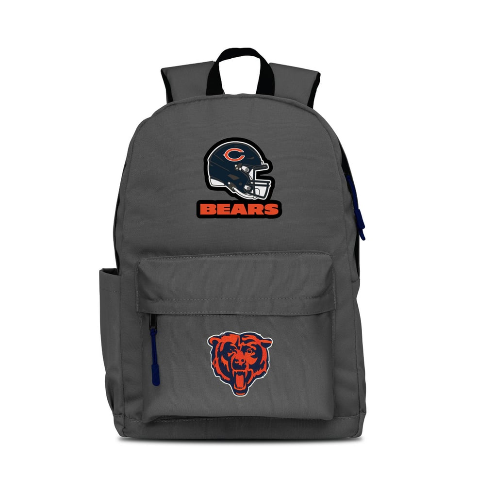 Chicago Bears MOJO Two Logo Campus Backpack - Gray