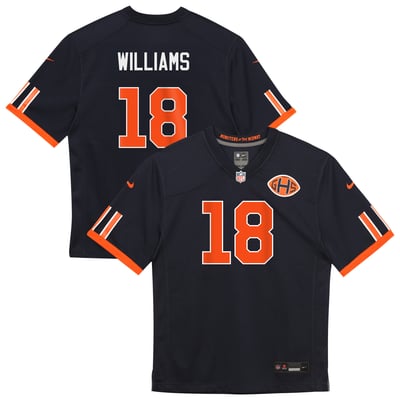 Caleb Williams Chicago Bears Nike Preschool 2026 Rivalries Collection Game Jersey - Navy
