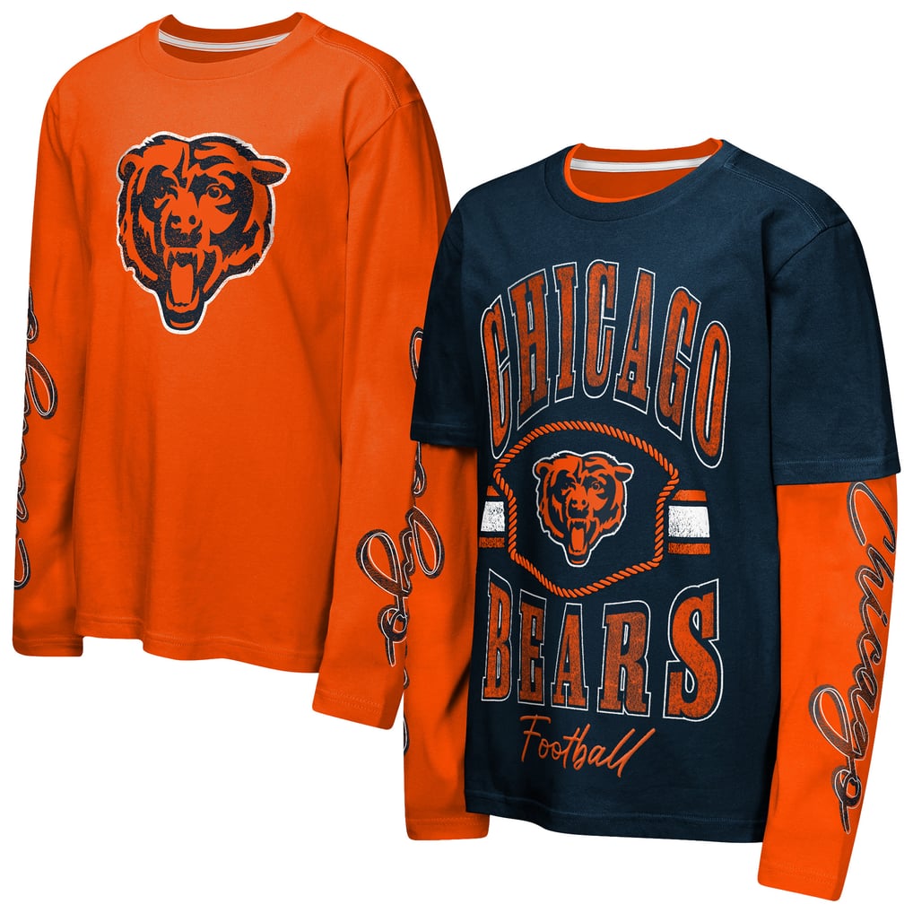  Chicago Bears Outerstuff Preschool Motion Combo Set  - Navy/Orange
