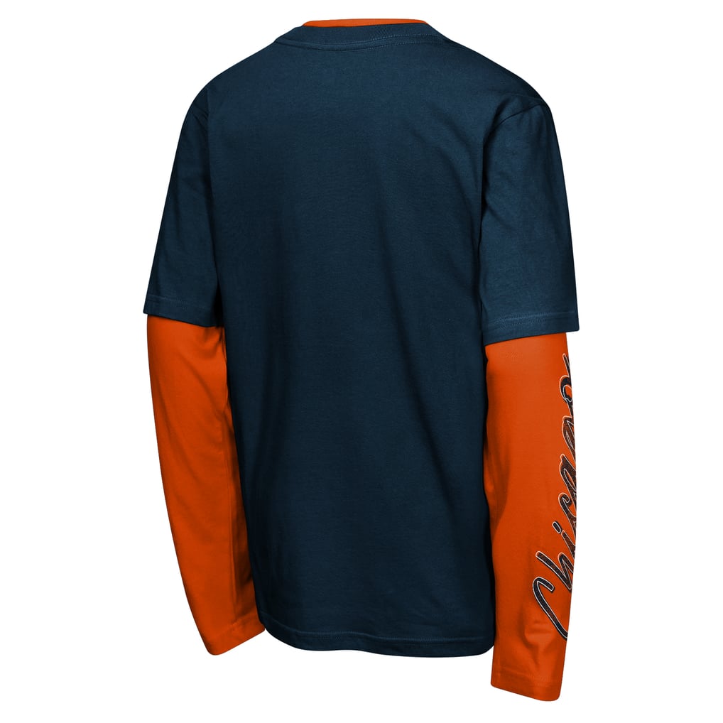  Chicago Bears Outerstuff Preschool Motion Combo Set  - Navy/Orange